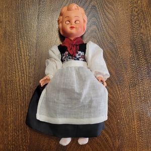 Vintage blinking-eye doll